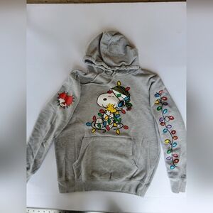 Peanuts Snoopy Christmas hoodie, used in great condition
